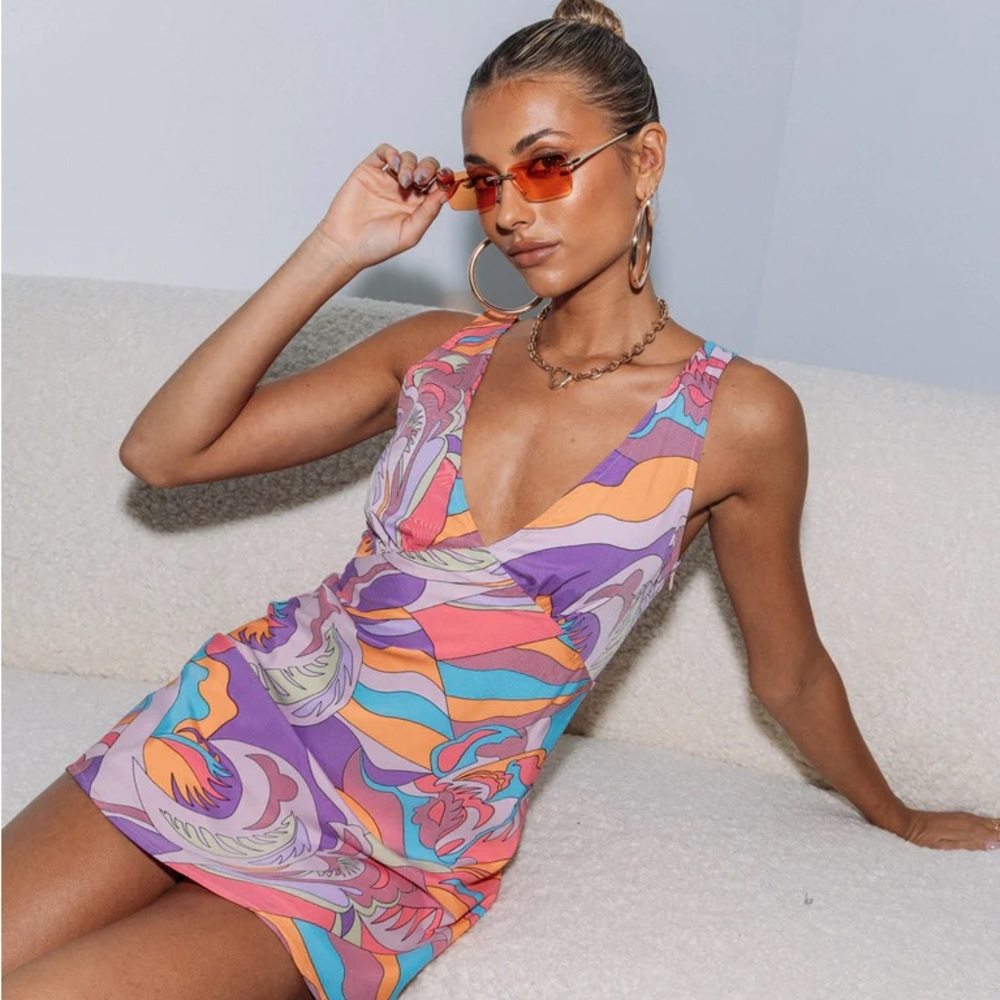 Princess Polly Colorful Nellie Dress